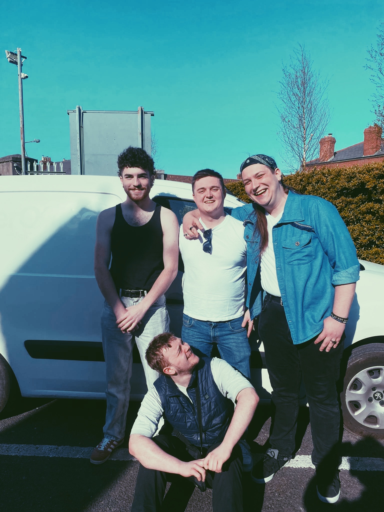 The Cherri band members together